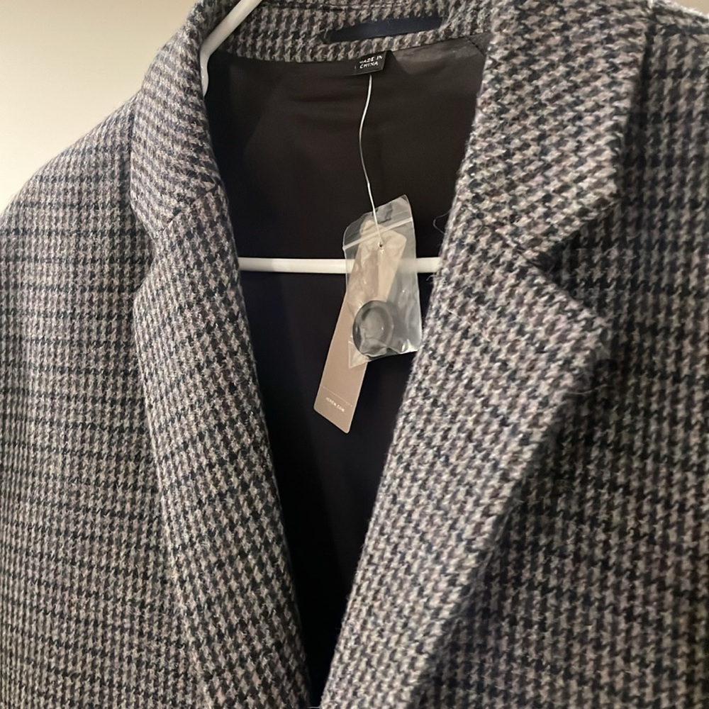 J.Crew Ludlow Topcoat in Italian Wool-Blend Houndstooth